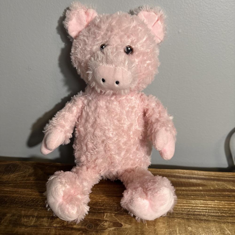 Plushology 2020 Pink Pig Plush Stuffed Animals 9" Made in‎ USA